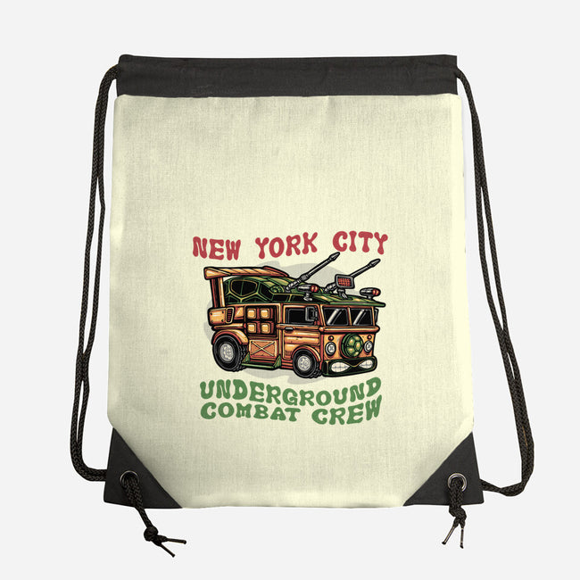 NYC Underground-None-Drawstring-Bag-glitchygorilla