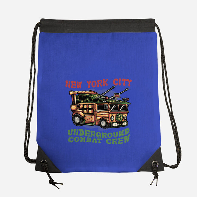 NYC Underground-None-Drawstring-Bag-glitchygorilla