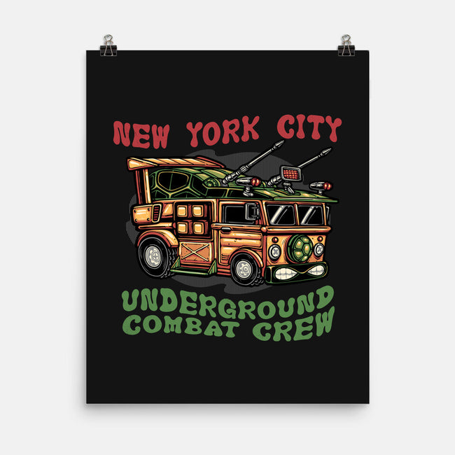 NYC Underground-None-Matte-Poster-glitchygorilla