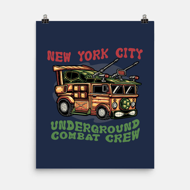 NYC Underground-None-Matte-Poster-glitchygorilla