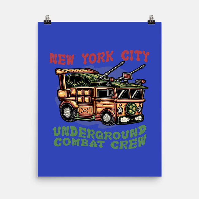 NYC Underground-None-Matte-Poster-glitchygorilla