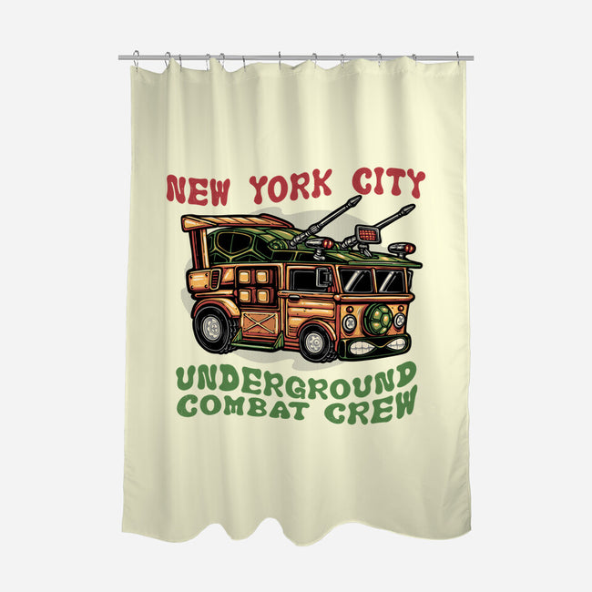 NYC Underground-None-Polyester-Shower Curtain-glitchygorilla