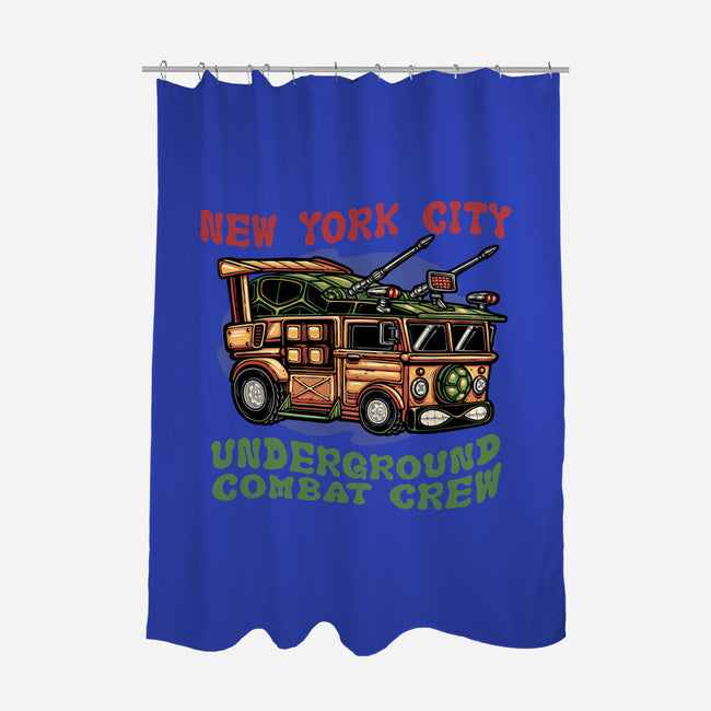 NYC Underground-None-Polyester-Shower Curtain-glitchygorilla