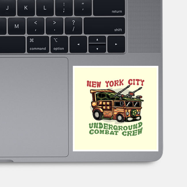 NYC Underground-None-Glossy-Sticker-glitchygorilla