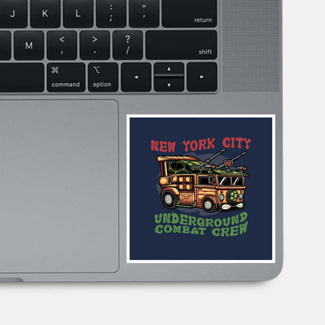 NYC Underground-None-Glossy-Sticker-glitchygorilla