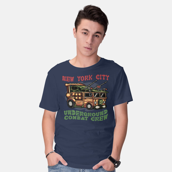 NYC Underground-Mens-Basic-Tee-glitchygorilla