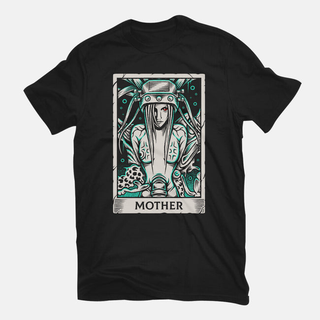 Jenova Tarot Card-Womens-Fitted-Tee-Alundrart