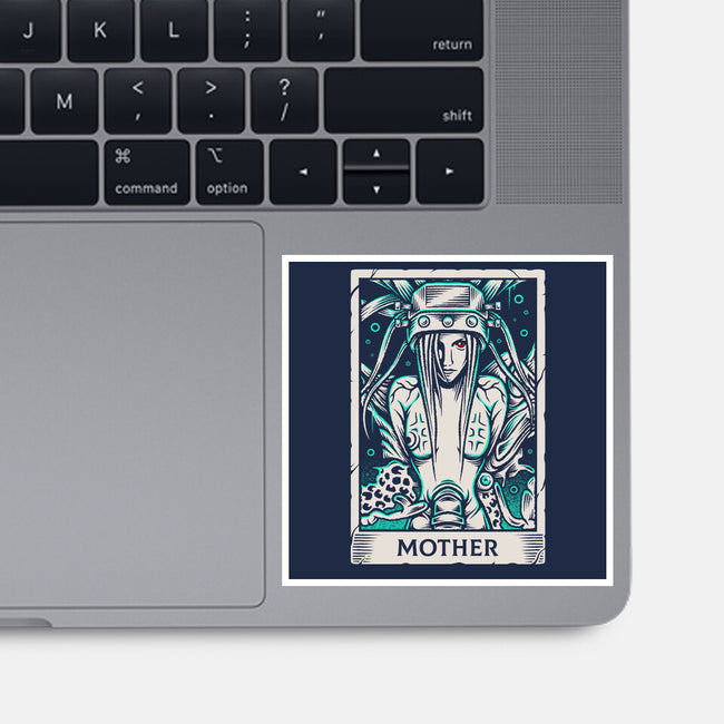 Jenova Tarot Card-None-Glossy-Sticker-Alundrart