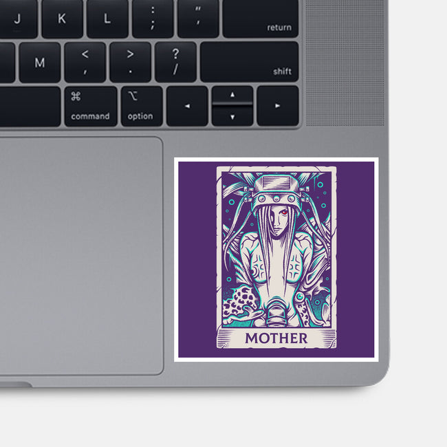Jenova Tarot Card-None-Glossy-Sticker-Alundrart