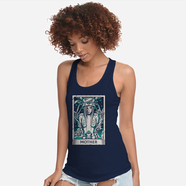 Jenova Tarot Card-Womens-Racerback-Tank-Alundrart
