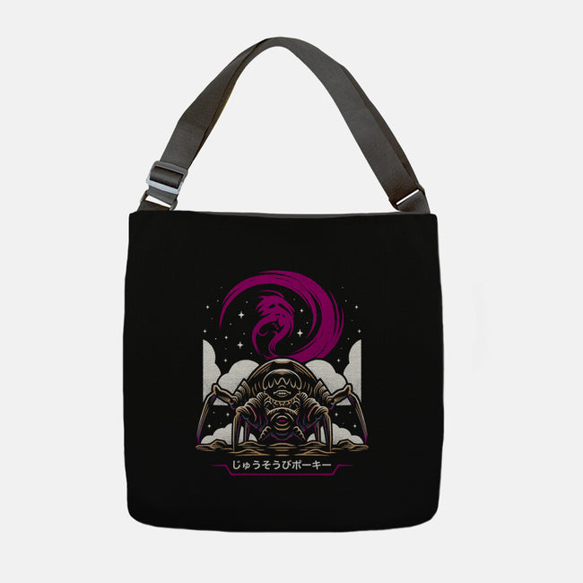 Armed Spider-None-Adjustable Tote-Bag-Alundrart