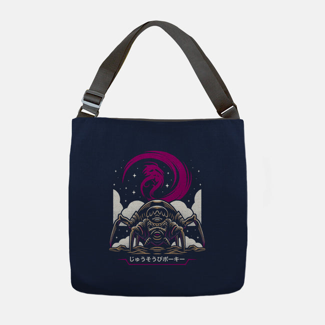 Armed Spider-None-Adjustable Tote-Bag-Alundrart