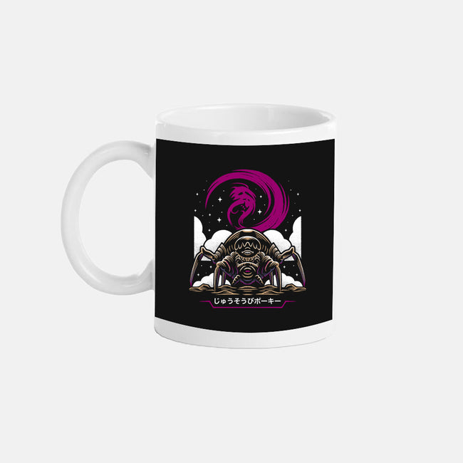 Armed Spider-None-Mug-Drinkware-Alundrart