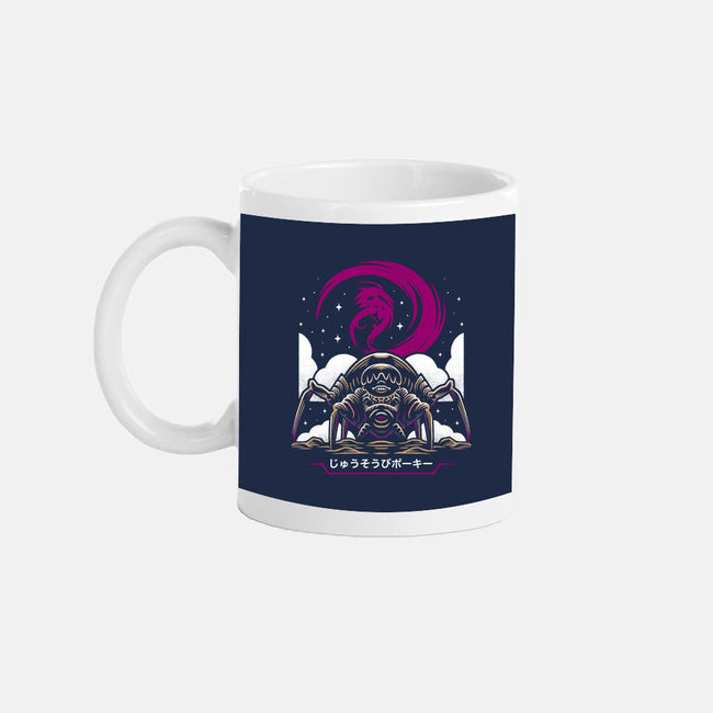 Armed Spider-None-Mug-Drinkware-Alundrart