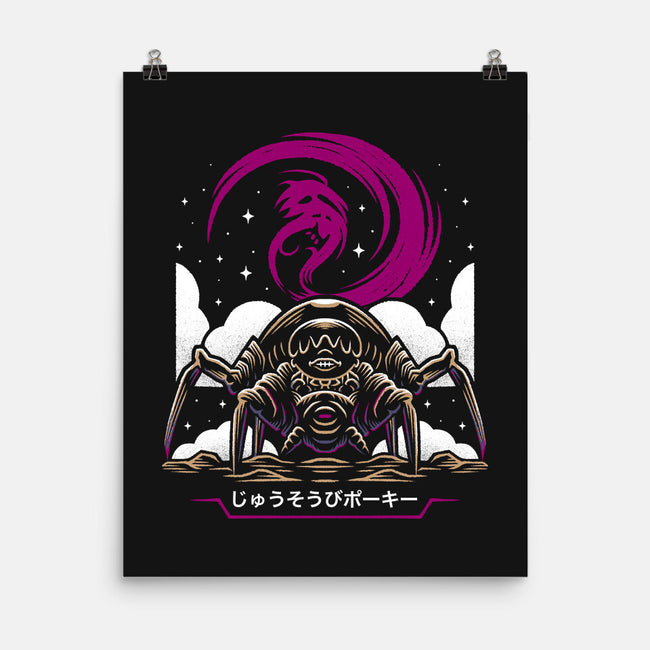 Armed Spider-None-Matte-Poster-Alundrart