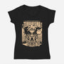 Ark And Yomi Terranigma-Womens-V-Neck-Tee-Alundrart