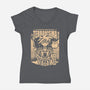 Ark And Yomi Terranigma-Womens-V-Neck-Tee-Alundrart