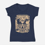 Ark And Yomi Terranigma-Womens-V-Neck-Tee-Alundrart
