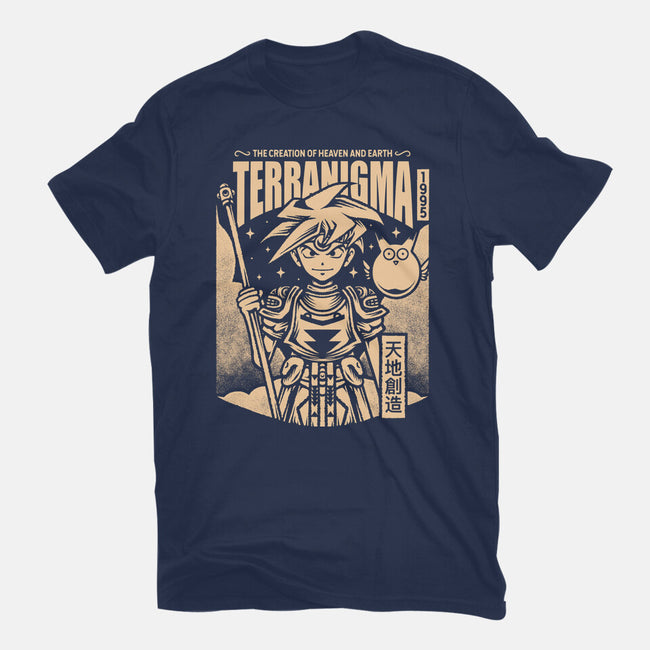 Ark And Yomi Terranigma-Mens-Premium-Tee-Alundrart