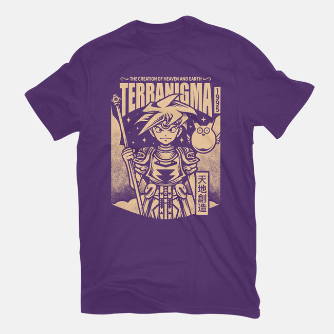 Ark And Yomi Terranigma-Mens-Premium-Tee-Alundrart