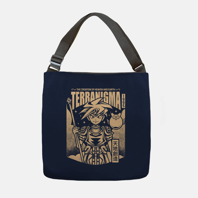 Ark And Yomi Terranigma-None-Adjustable Tote-Bag-Alundrart
