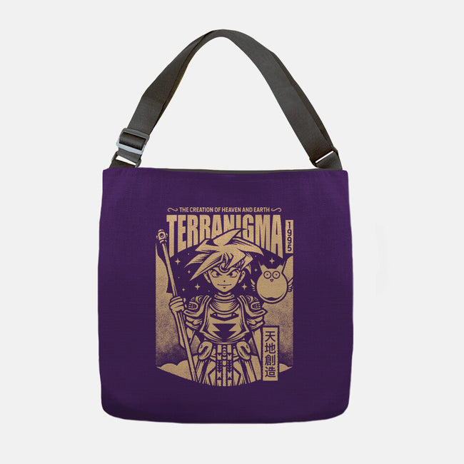 Ark And Yomi Terranigma-None-Adjustable Tote-Bag-Alundrart