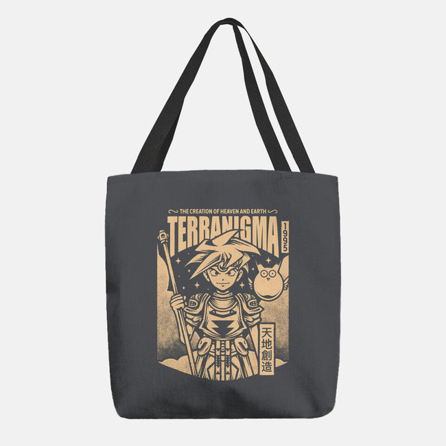 Ark And Yomi Terranigma-None-Basic Tote-Bag-Alundrart