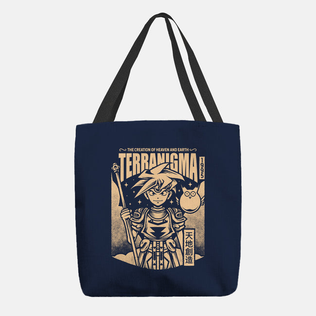 Ark And Yomi Terranigma-None-Basic Tote-Bag-Alundrart