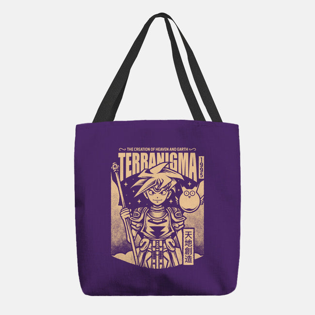 Ark And Yomi Terranigma-None-Basic Tote-Bag-Alundrart
