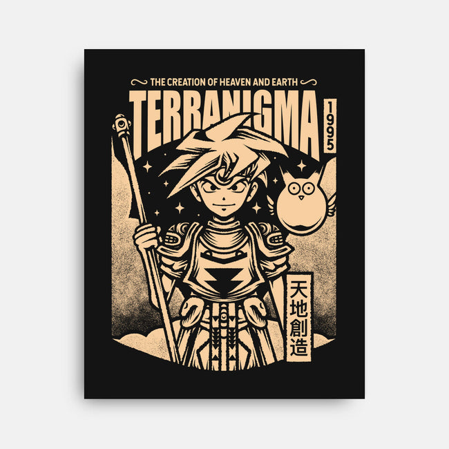 Ark And Yomi Terranigma-None-Stretched-Canvas-Alundrart
