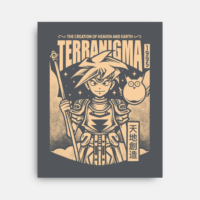 Ark And Yomi Terranigma-None-Stretched-Canvas-Alundrart