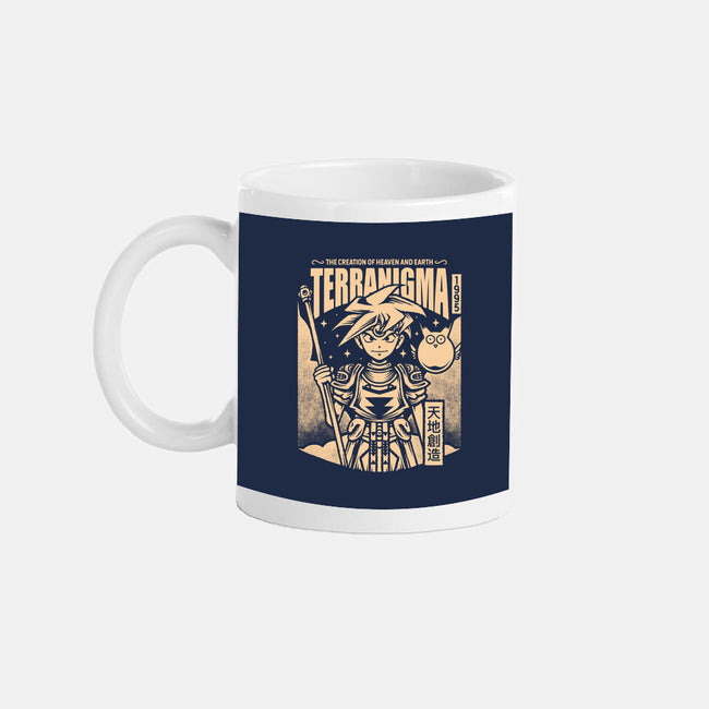 Ark And Yomi Terranigma-None-Mug-Drinkware-Alundrart