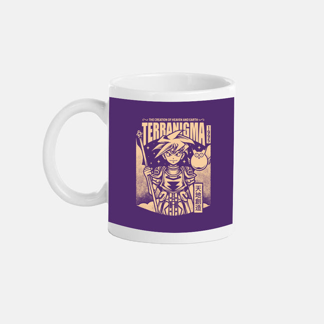 Ark And Yomi Terranigma-None-Mug-Drinkware-Alundrart