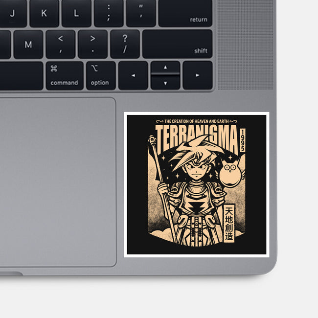 Ark And Yomi Terranigma-None-Glossy-Sticker-Alundrart