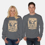 Ark And Yomi Terranigma-Unisex-Crew Neck-Sweatshirt-Alundrart