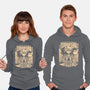 Ark And Yomi Terranigma-Unisex-Pullover-Sweatshirt-Alundrart
