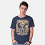 Ark And Yomi Terranigma-Mens-Basic-Tee-Alundrart