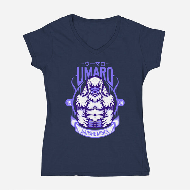 Umaro-Womens-V-Neck-Tee-Alundrart