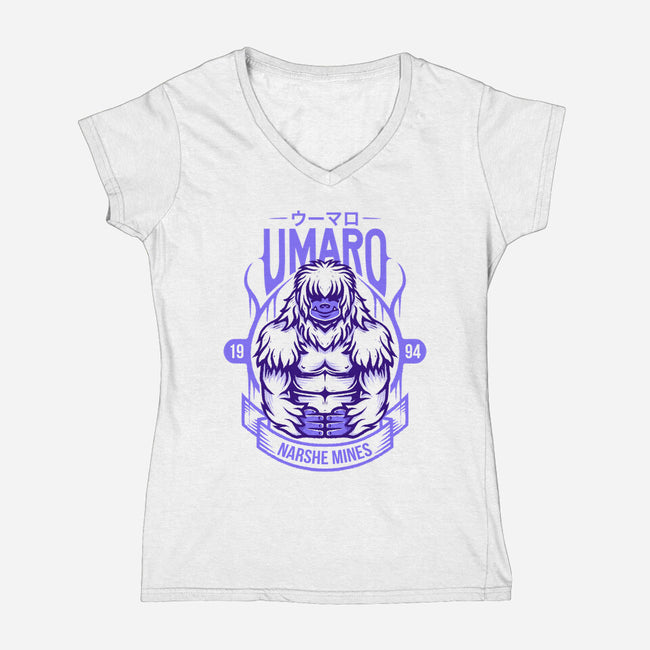 Umaro-Womens-V-Neck-Tee-Alundrart