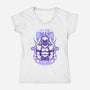 Umaro-Womens-V-Neck-Tee-Alundrart