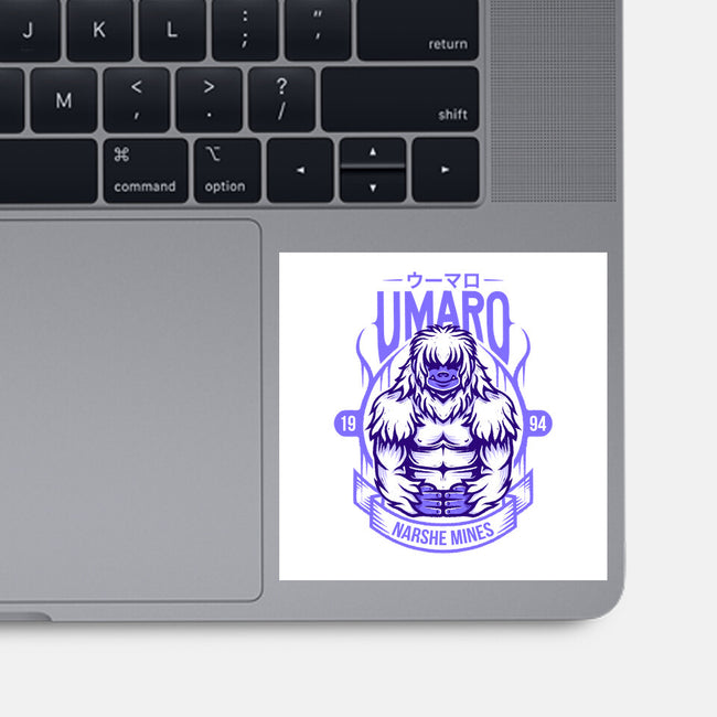 Umaro-None-Glossy-Sticker-Alundrart