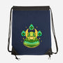 Frinos And The Shades-None-Drawstring-Bag-Alundrart