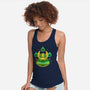 Frinos And The Shades-Womens-Racerback-Tank-Alundrart