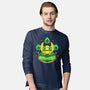 Frinos And The Shades-Mens-Long Sleeved-Tee-Alundrart