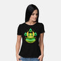 Frinos And The Shades-Womens-Basic-Tee-Alundrart