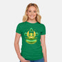Frinos And The Shades-Womens-Fitted-Tee-Alundrart