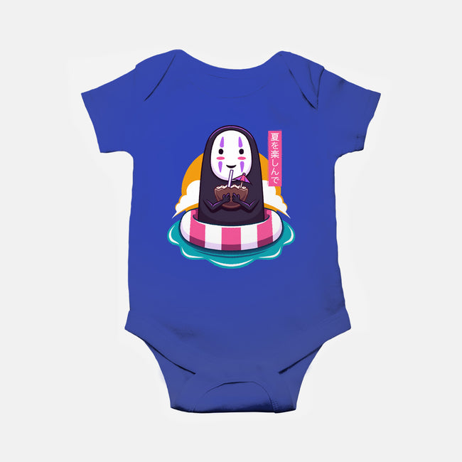 Dark Spirit Summer-Baby-Basic-Onesie-Alundrart