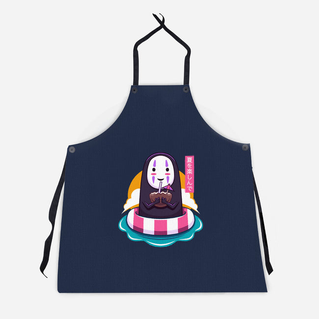 Dark Spirit Summer-Unisex-Kitchen-Apron-Alundrart