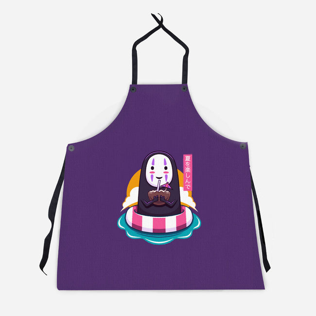 Dark Spirit Summer-Unisex-Kitchen-Apron-Alundrart