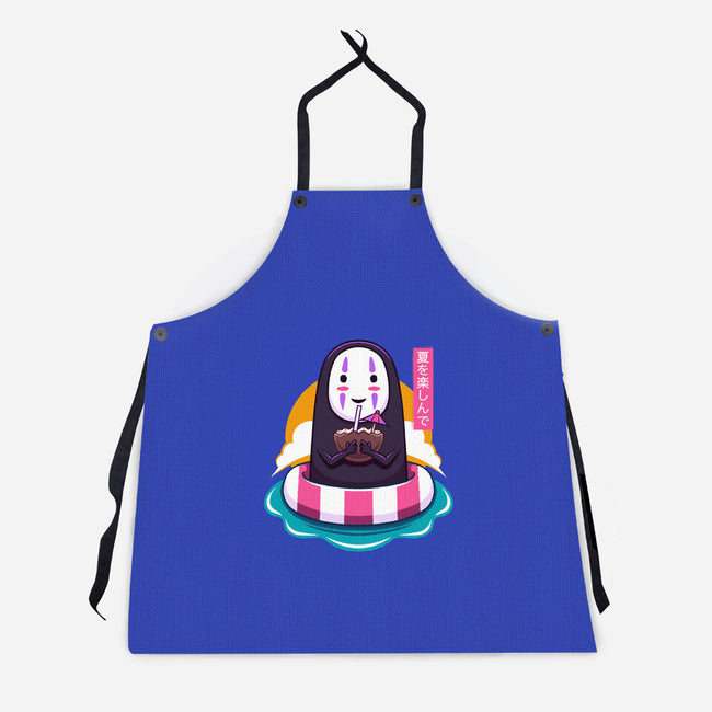 Dark Spirit Summer-Unisex-Kitchen-Apron-Alundrart